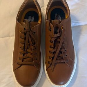 Saint Hubbard Brown Leather Derbys